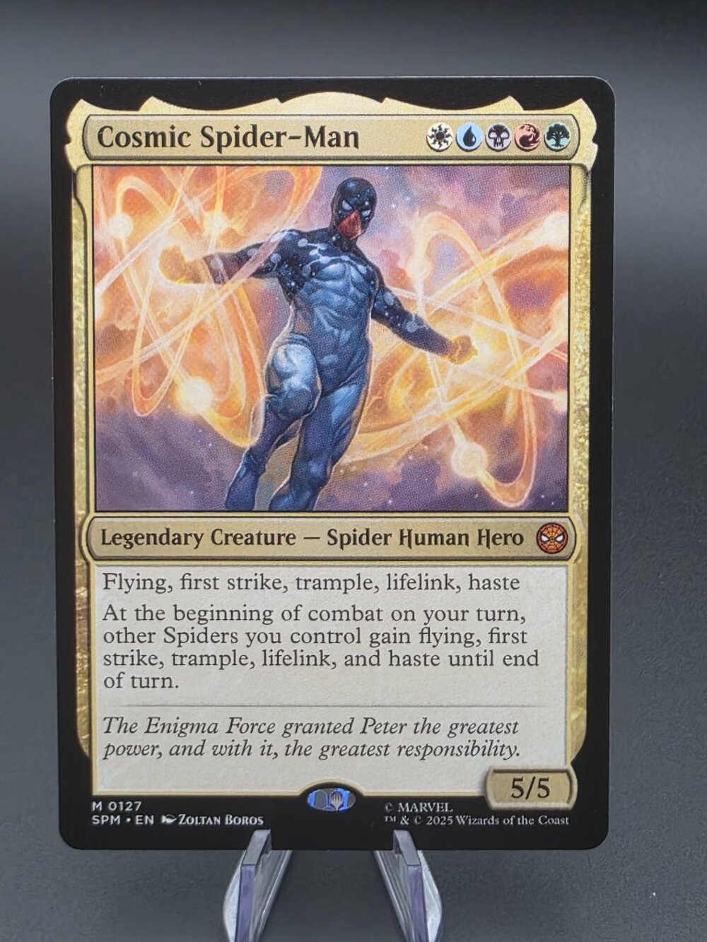 Cosmic Spider Man M Marvel's Spider Man 127 NM MTG